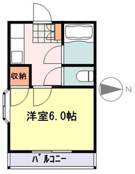 メゾンフジIIIの物件間取画像